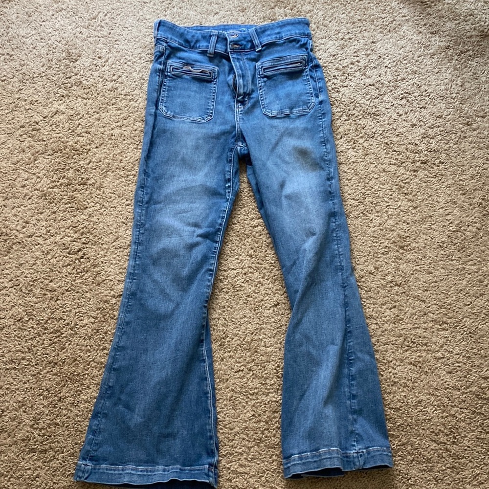 American eagle flare jeans